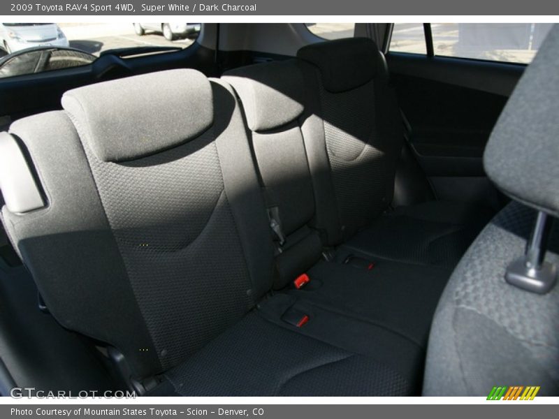 Super White / Dark Charcoal 2009 Toyota RAV4 Sport 4WD