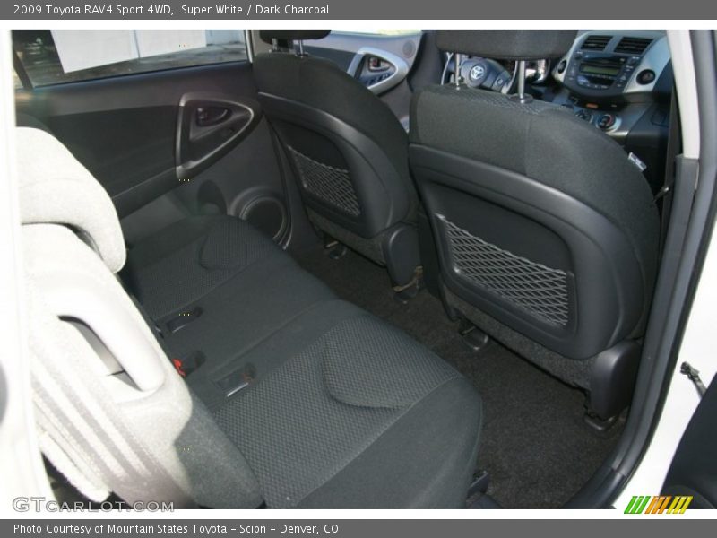 Super White / Dark Charcoal 2009 Toyota RAV4 Sport 4WD