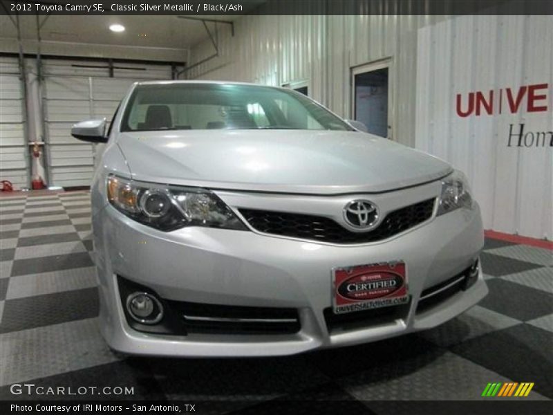 Classic Silver Metallic / Black/Ash 2012 Toyota Camry SE