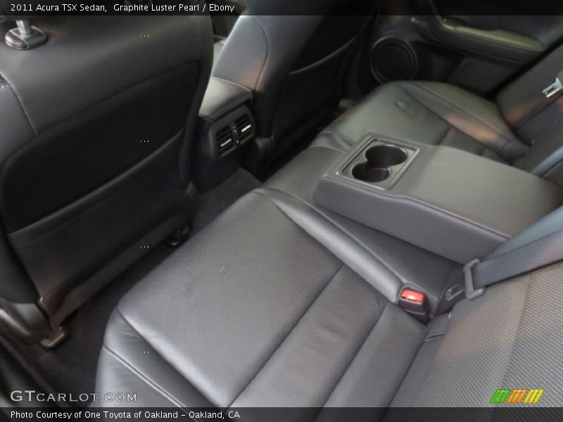 Graphite Luster Pearl / Ebony 2011 Acura TSX Sedan