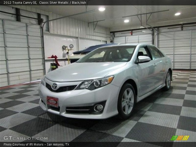 Classic Silver Metallic / Black/Ash 2012 Toyota Camry SE
