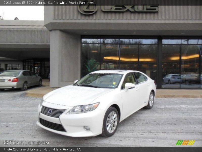 Starfire White Pearl / Parchment 2013 Lexus ES 300h Hybrid