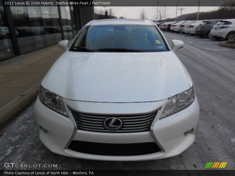 Starfire White Pearl / Parchment 2013 Lexus ES 300h Hybrid