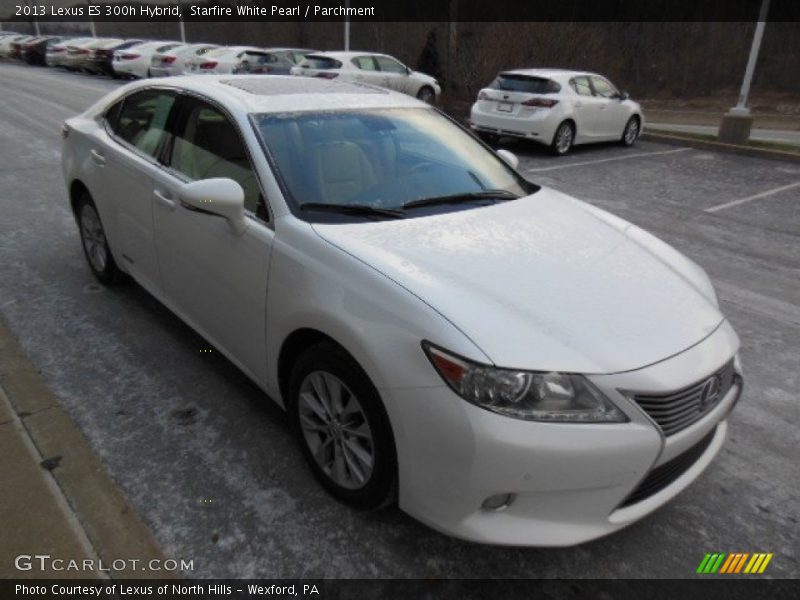 Starfire White Pearl / Parchment 2013 Lexus ES 300h Hybrid