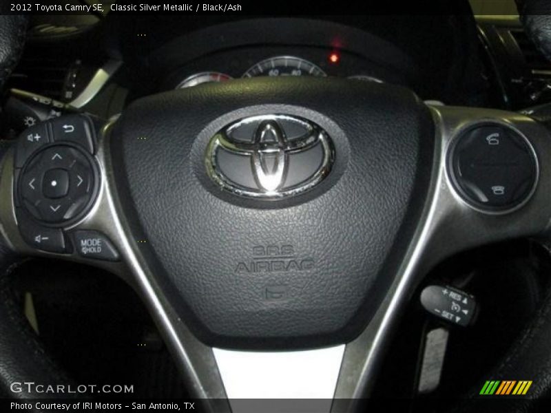 Classic Silver Metallic / Black/Ash 2012 Toyota Camry SE