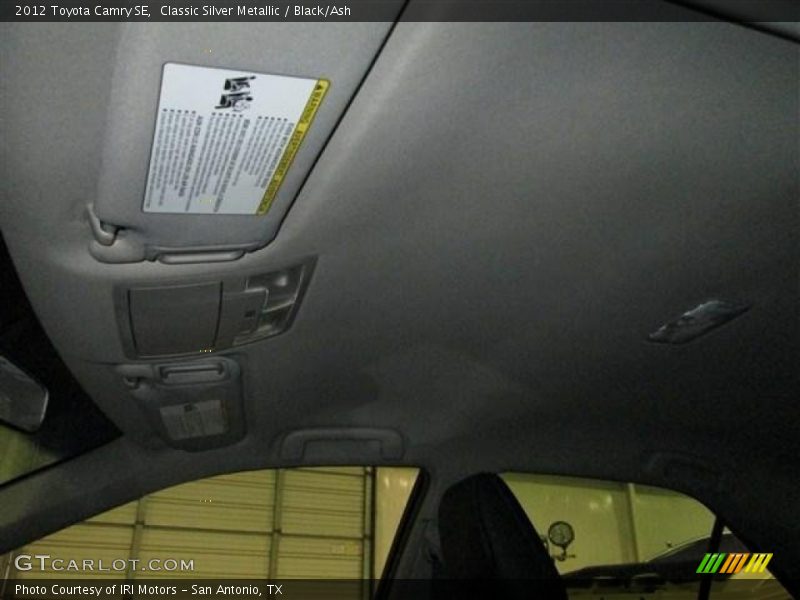 Classic Silver Metallic / Black/Ash 2012 Toyota Camry SE