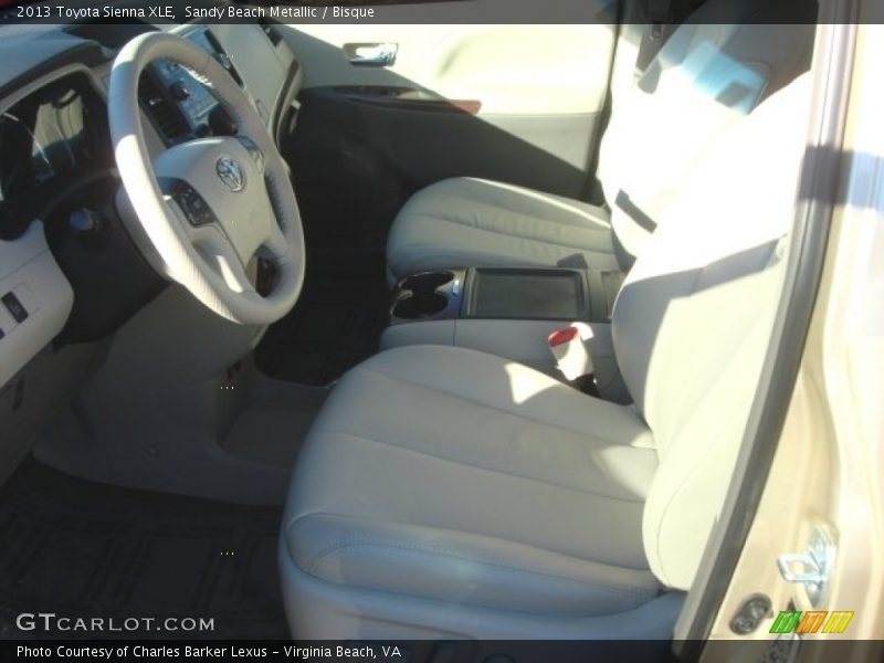 Sandy Beach Metallic / Bisque 2013 Toyota Sienna XLE