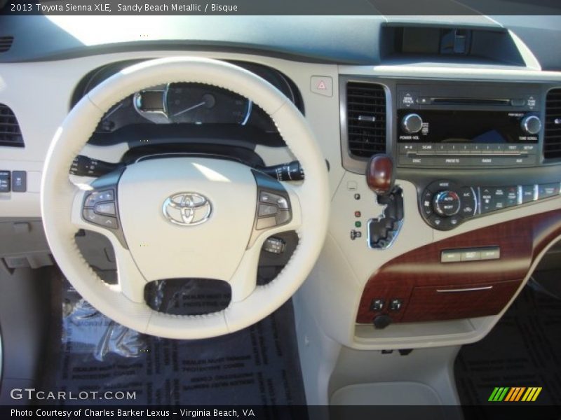 Sandy Beach Metallic / Bisque 2013 Toyota Sienna XLE