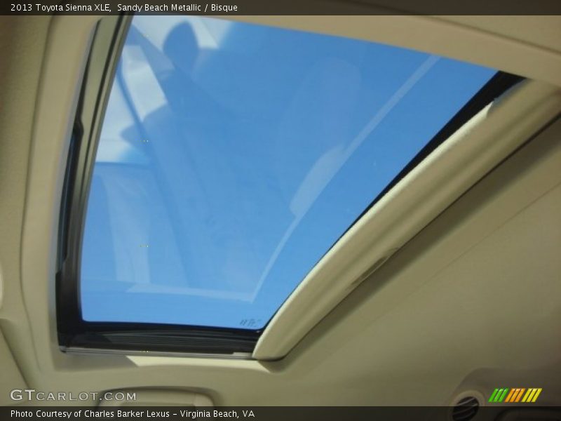 Sandy Beach Metallic / Bisque 2013 Toyota Sienna XLE