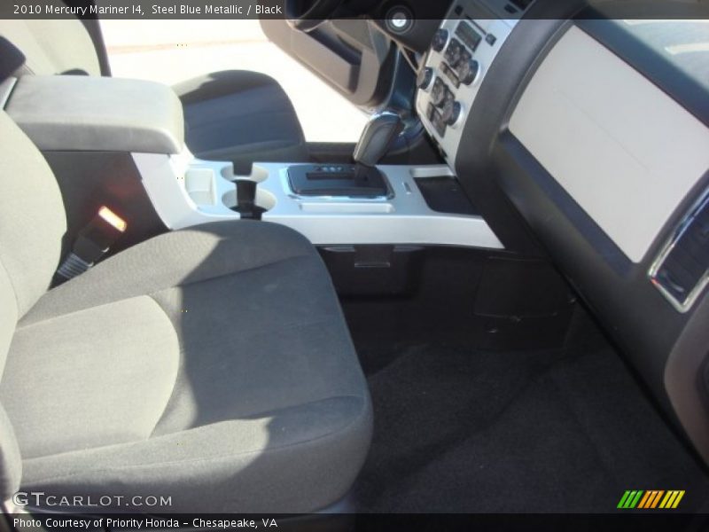 Steel Blue Metallic / Black 2010 Mercury Mariner I4
