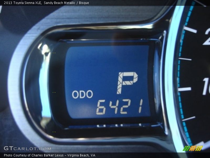 Sandy Beach Metallic / Bisque 2013 Toyota Sienna XLE