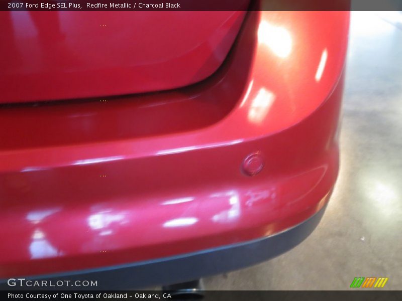 Redfire Metallic / Charcoal Black 2007 Ford Edge SEL Plus