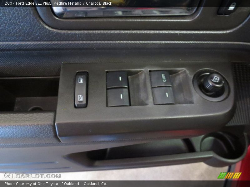 Redfire Metallic / Charcoal Black 2007 Ford Edge SEL Plus