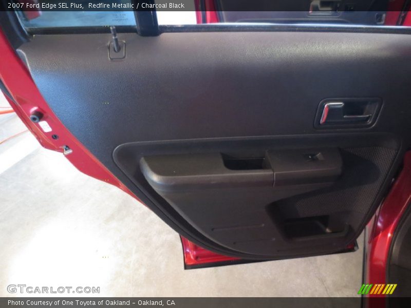 Redfire Metallic / Charcoal Black 2007 Ford Edge SEL Plus