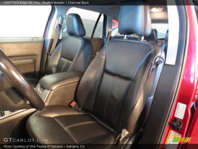 Redfire Metallic / Charcoal Black 2007 Ford Edge SEL Plus