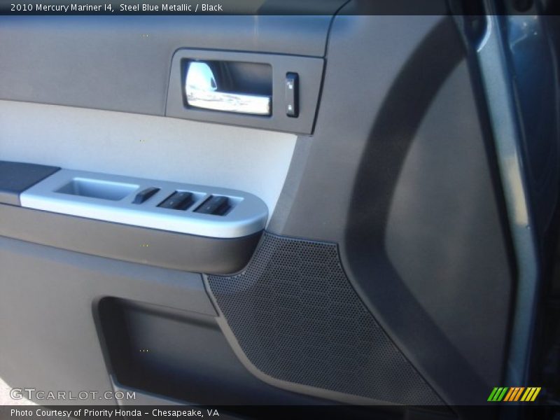 Steel Blue Metallic / Black 2010 Mercury Mariner I4