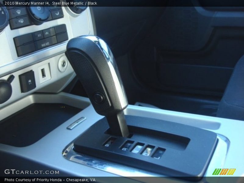 Steel Blue Metallic / Black 2010 Mercury Mariner I4