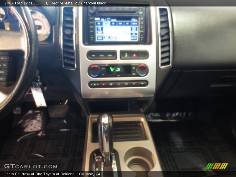Redfire Metallic / Charcoal Black 2007 Ford Edge SEL Plus