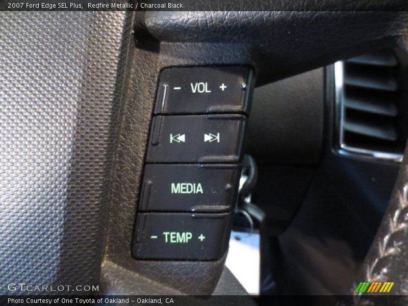 Redfire Metallic / Charcoal Black 2007 Ford Edge SEL Plus