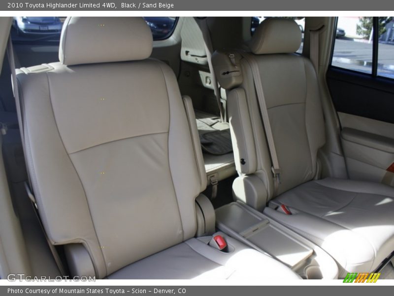 Black / Sand Beige 2010 Toyota Highlander Limited 4WD