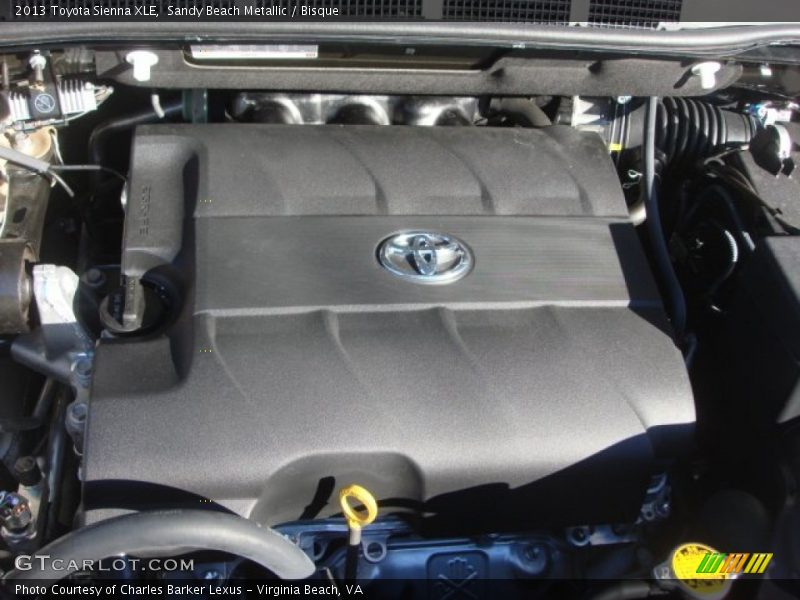 Sandy Beach Metallic / Bisque 2013 Toyota Sienna XLE