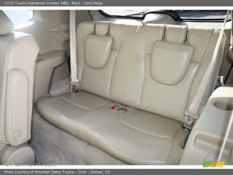 Black / Sand Beige 2010 Toyota Highlander Limited 4WD