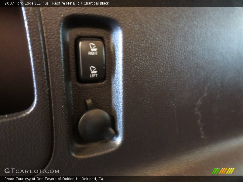 Redfire Metallic / Charcoal Black 2007 Ford Edge SEL Plus