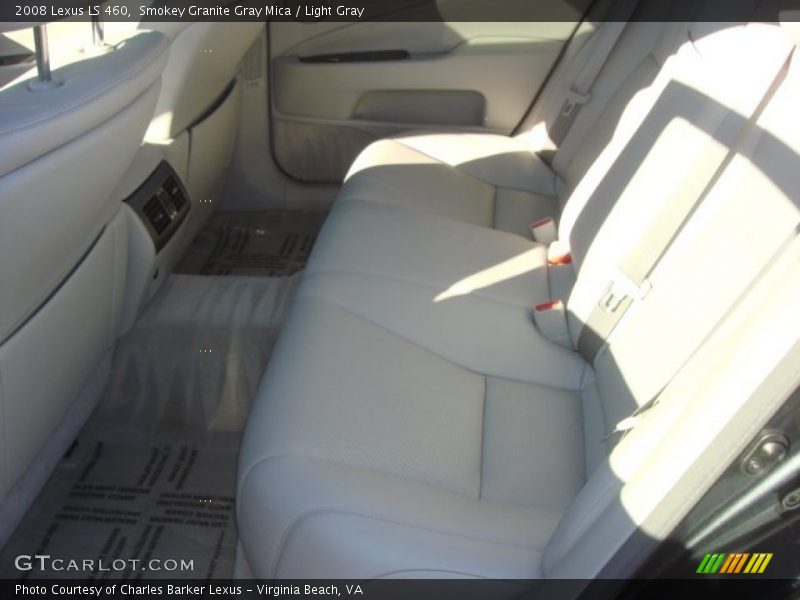 Smokey Granite Gray Mica / Light Gray 2008 Lexus LS 460
