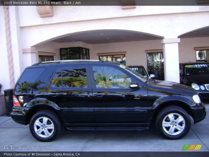 Black / Ash 2005 Mercedes-Benz ML 350 4Matic