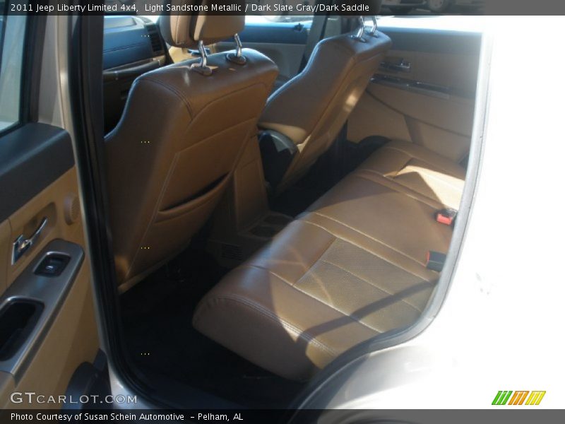 Light Sandstone Metallic / Dark Slate Gray/Dark Saddle 2011 Jeep Liberty Limited 4x4