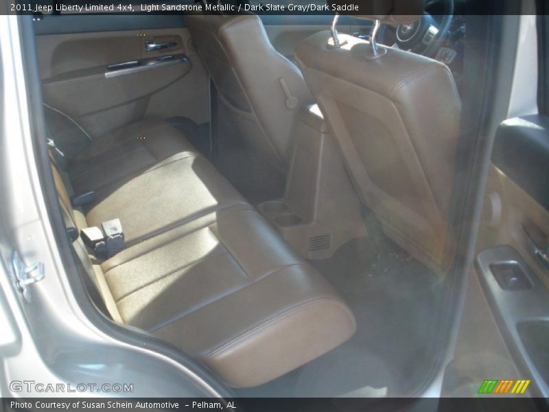 Light Sandstone Metallic / Dark Slate Gray/Dark Saddle 2011 Jeep Liberty Limited 4x4