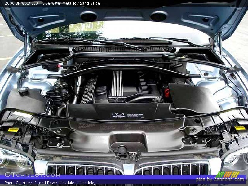 Blue Water Metallic / Sand Beige 2006 BMW X3 3.0i