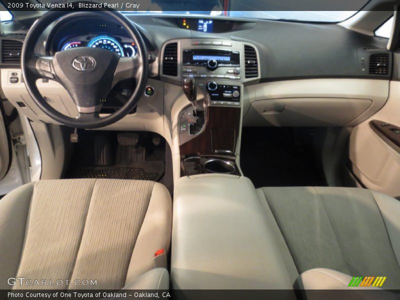 Blizzard Pearl / Gray 2009 Toyota Venza I4