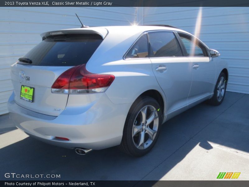 Classic Silver Metallic / Light Gray 2013 Toyota Venza XLE
