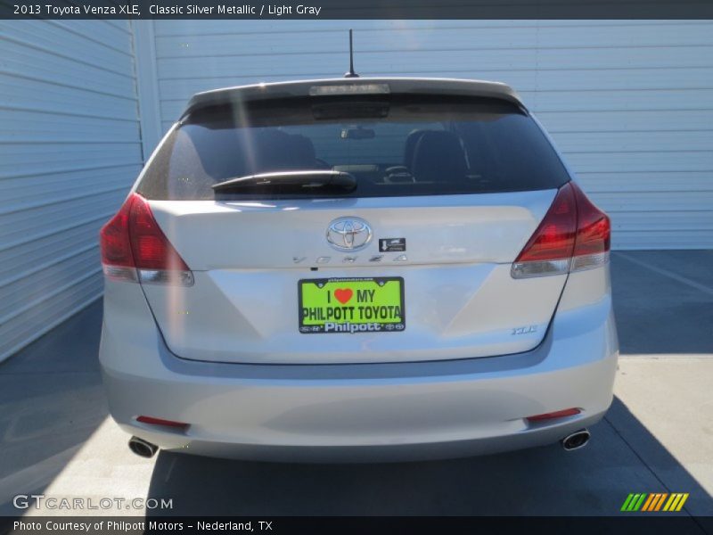 Classic Silver Metallic / Light Gray 2013 Toyota Venza XLE