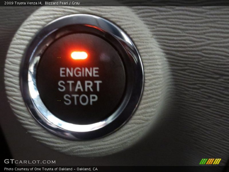 Blizzard Pearl / Gray 2009 Toyota Venza I4