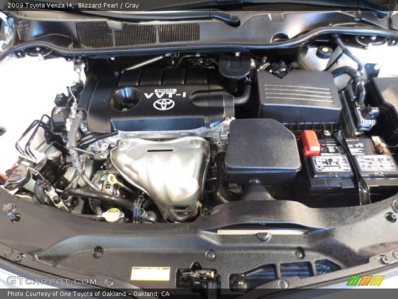 Blizzard Pearl / Gray 2009 Toyota Venza I4