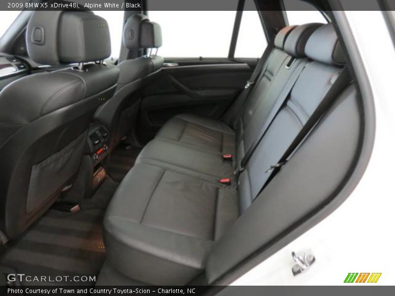 Alpine White / Black 2009 BMW X5 xDrive48i