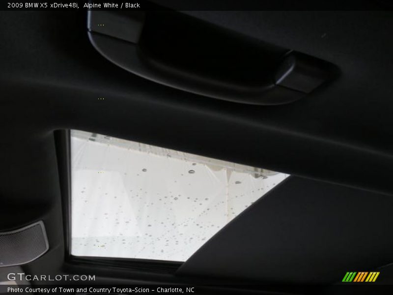 Alpine White / Black 2009 BMW X5 xDrive48i
