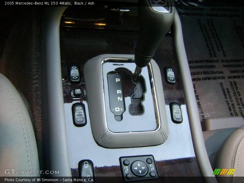 Black / Ash 2005 Mercedes-Benz ML 350 4Matic