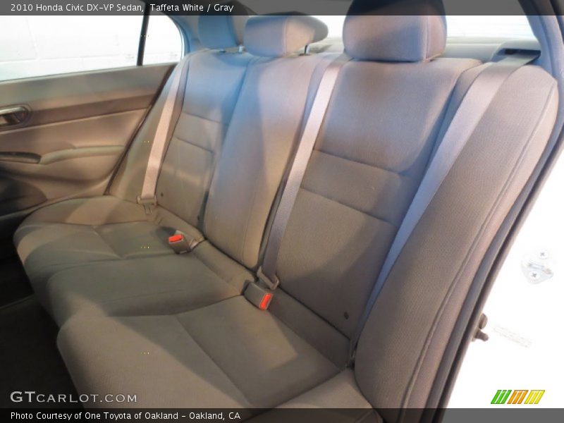 Taffeta White / Gray 2010 Honda Civic DX-VP Sedan