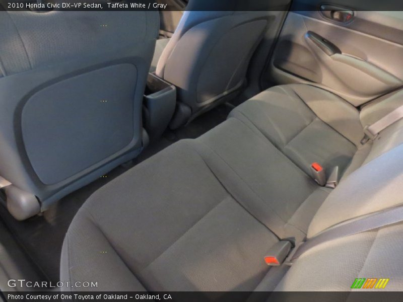 Taffeta White / Gray 2010 Honda Civic DX-VP Sedan