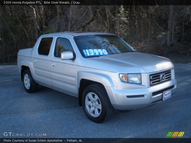 Billet Silver Metallic / Gray 2006 Honda Ridgeline RTL