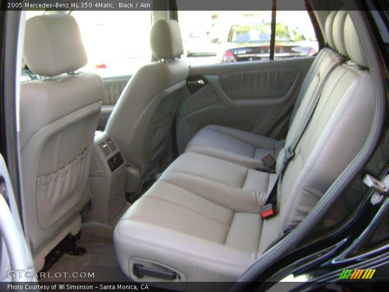 Black / Ash 2005 Mercedes-Benz ML 350 4Matic