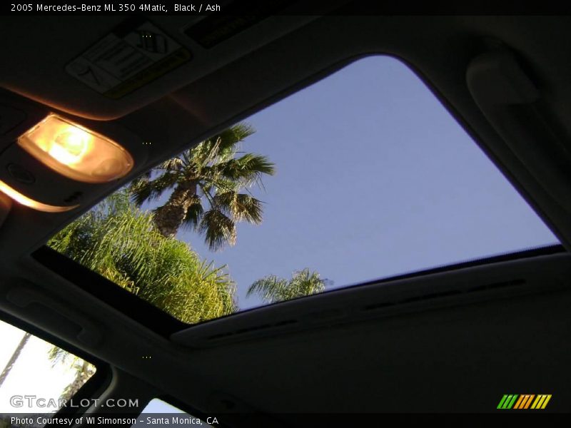 Black / Ash 2005 Mercedes-Benz ML 350 4Matic