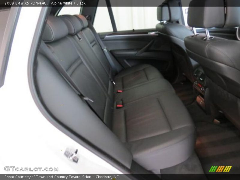 Alpine White / Black 2009 BMW X5 xDrive48i