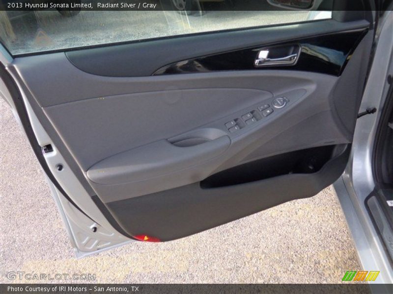 Radiant Silver / Gray 2013 Hyundai Sonata Limited