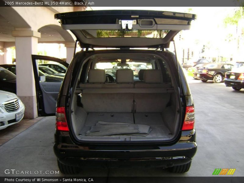 Black / Ash 2005 Mercedes-Benz ML 350 4Matic