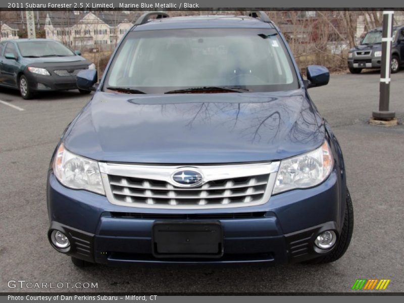 Marine Blue Metallic / Black 2011 Subaru Forester 2.5 X Limited