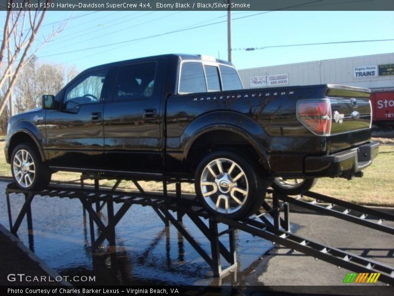 Ebony Black / Black/Silver Smoke 2011 Ford F150 Harley-Davidson SuperCrew 4x4